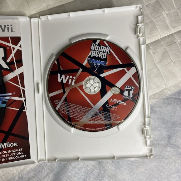 Guitar Hero: Van Halen (Nintendo Wii, 2009) - CIB - Picture 4 of 5